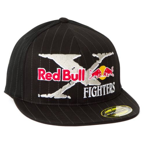 Fox baseballsapka Snapback Red Bull X-Fighters Core fekete